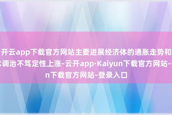 开云app下载官方网站主要进展经济体的通胀走势和货币战术调治不笃定性上涨-云开app·Kaiyun下